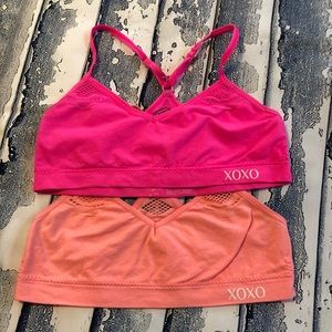 Girls sports bras (set of 2)